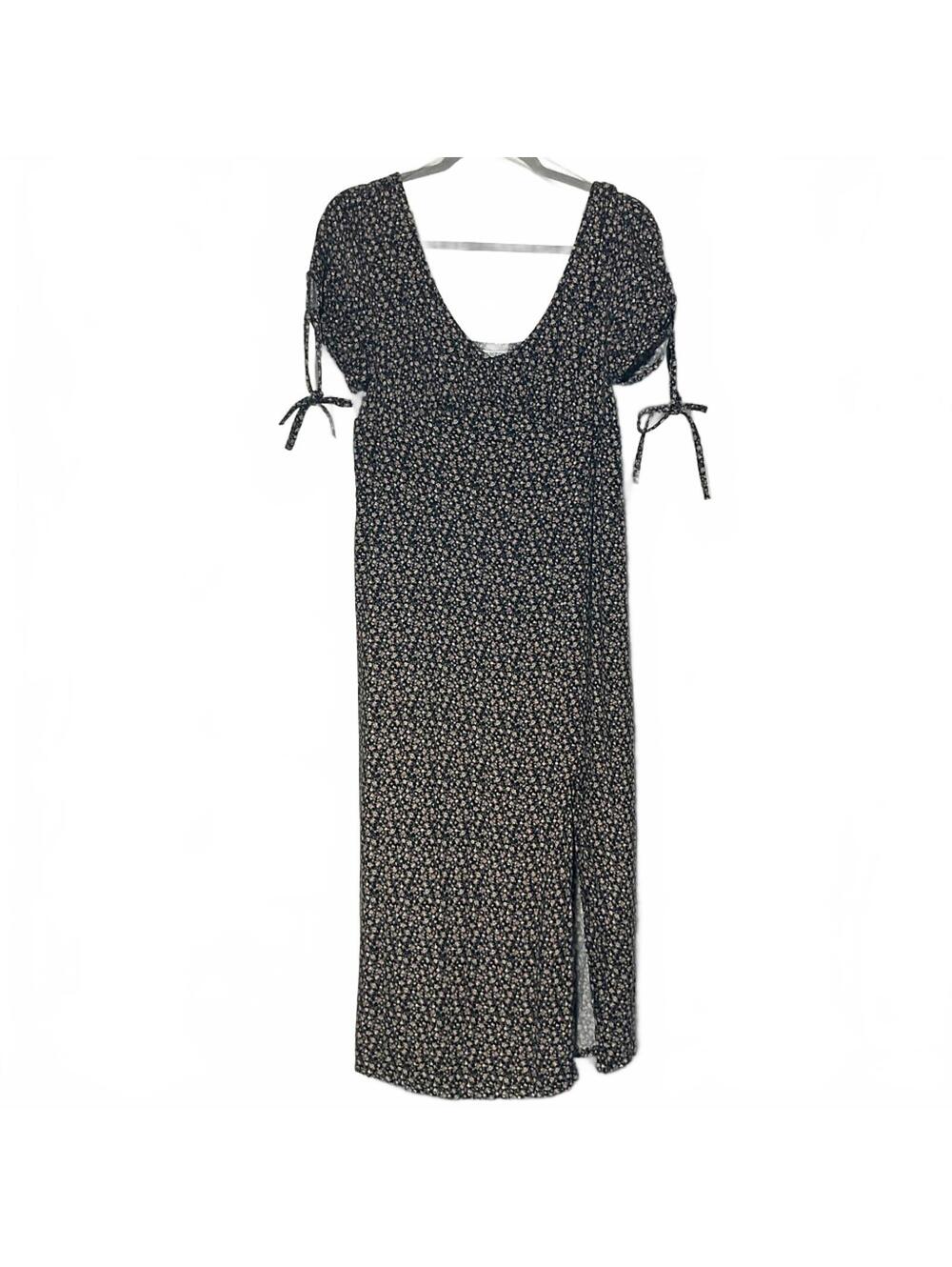 Arizona Jeans Midi Floral Dress Juniors Large Cottage Y2K Dainty Fem Prairie 90s